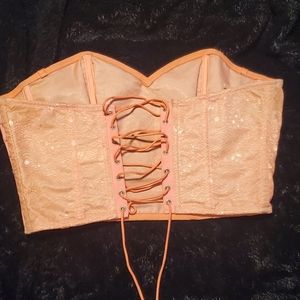 Frederick's of Hollywood Lace Corset Top